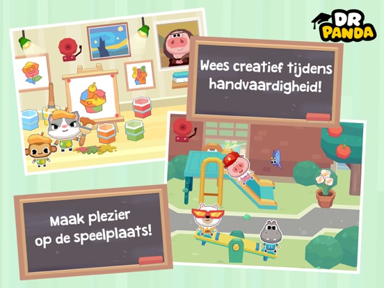 Dr. Panda School iPad app afbeelding 5