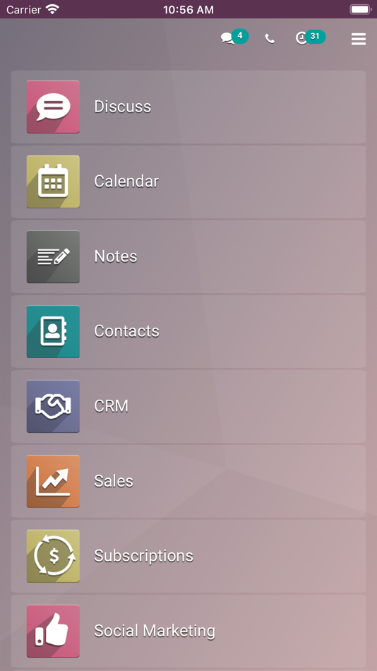 #2. Odoo (iOS) 由: Odoo S.A.
