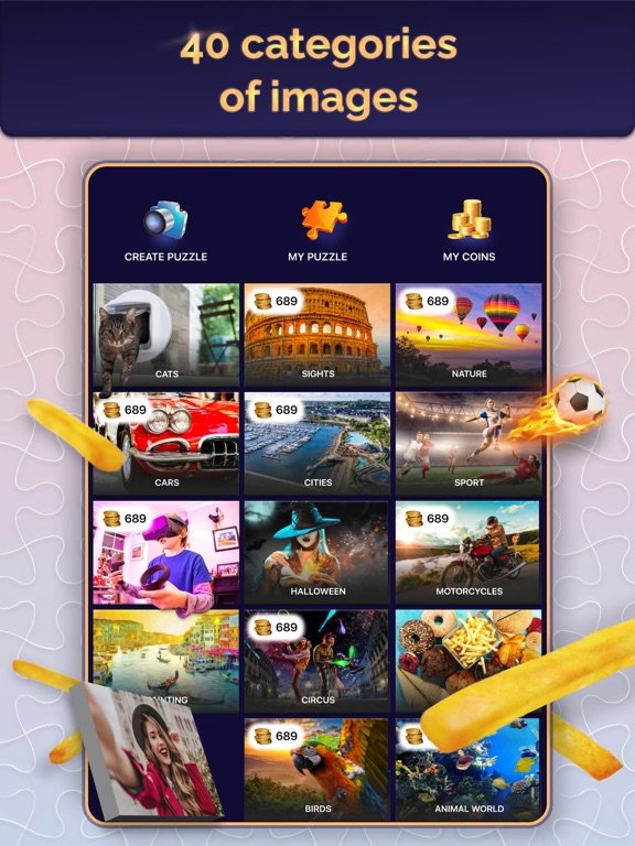 Screenshot #5 pour MG Puzzle: photo puzzles maker