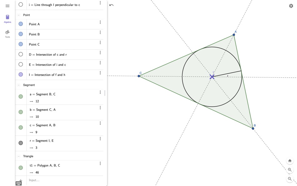 GeoGebra Geometry - 6.0.840 - (macOS)