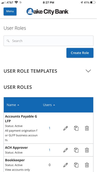 Lake City Bank Digital Screenshot