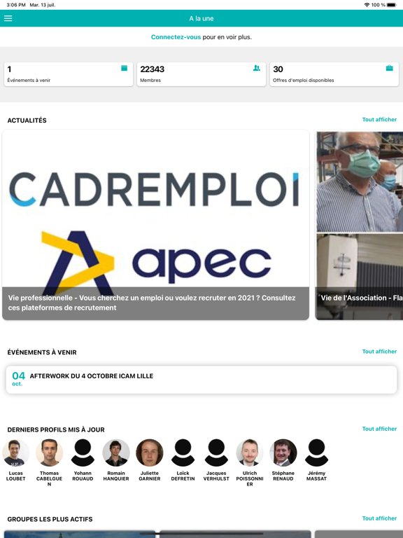 Screenshot #4 pour ICAM Alumni