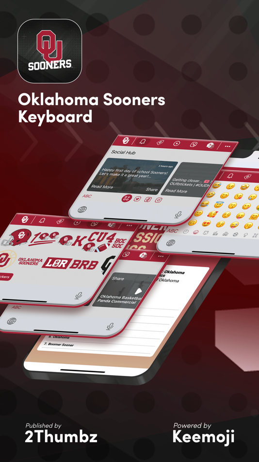 Oklahoma Sooners Keyboard - 1.1.4 - (iOS)