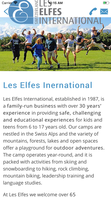 LesElfesCamps Screenshot
