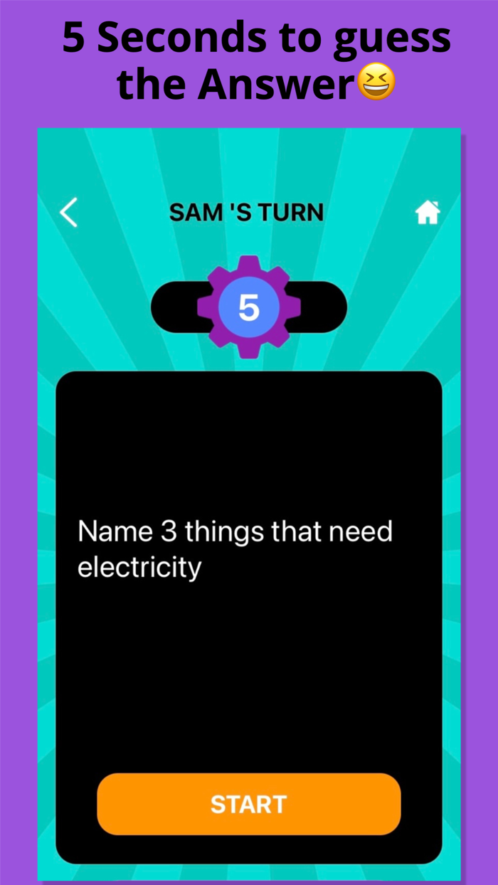 5 Second Rule - Group Game