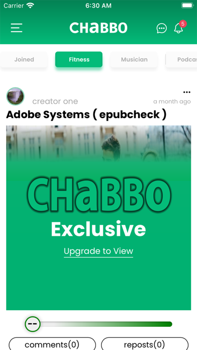 Chabbo iPhone screenshot 3 - Entertainment app