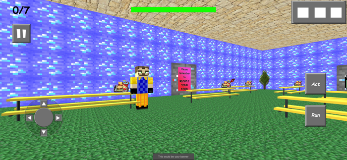 Neighbor Pixel Horror Craft 3D