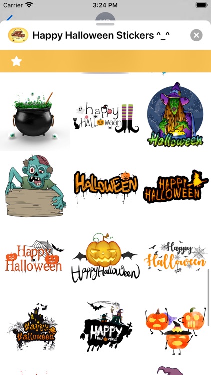 Happy Halloween Stickers ^_^ screenshot-4