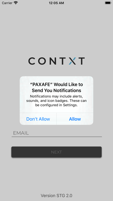 PAXAFE Screenshot