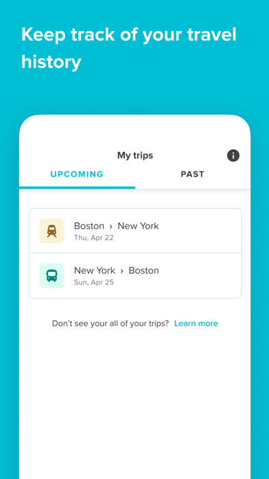 Wanderu: Bus & Train Tickets Screenshot