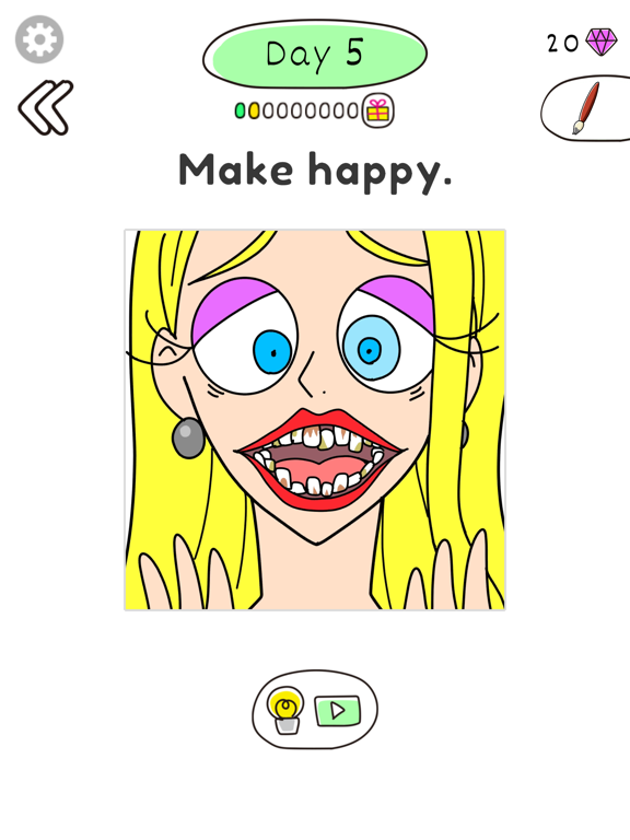 Draw Happy Beauty:Drawing Gameのおすすめ画像1