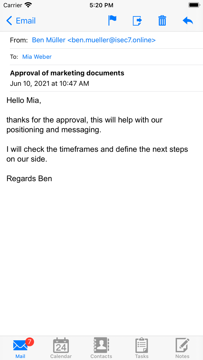 ISEC7 MED for BlackBerry