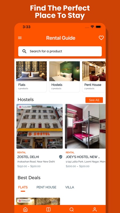 FirstWire Rental Guide Screenshot
