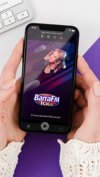 Barra FM 106.9 Screenshot