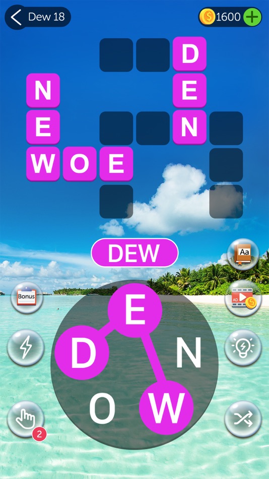 #2. Crossword Quest - Word Puzzles (iOS) By: Doodle Mobile Limited