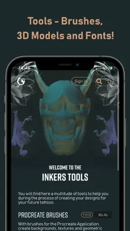 Game screenshot Inkers: The Tattoo reference apk