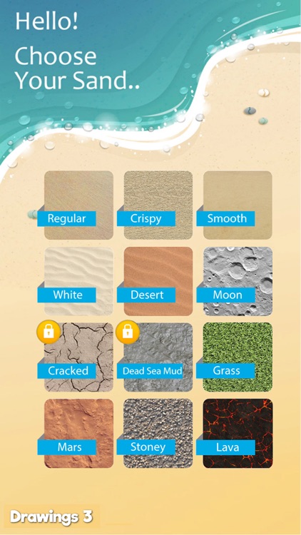 Sand Draw: Beach Wave Art Game