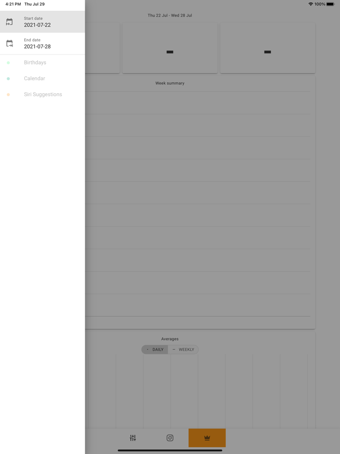 Segro - calendar insights