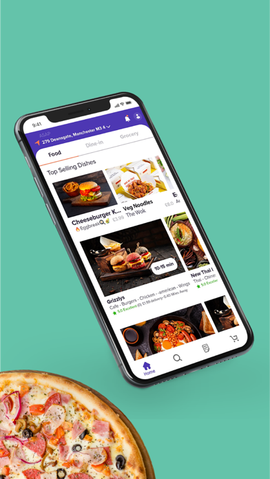 Quick Eats - Food & Groceries Screenshot