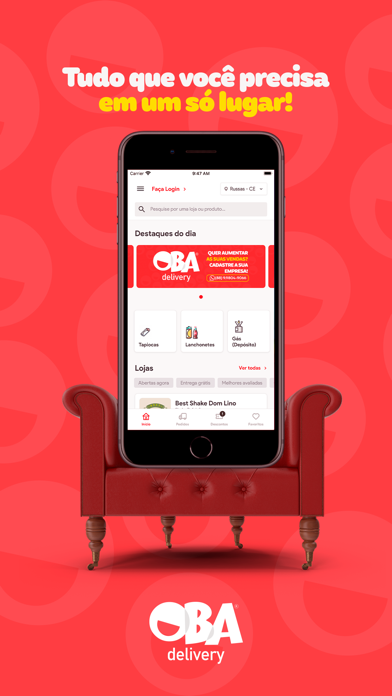 Oba Delivery Screenshot