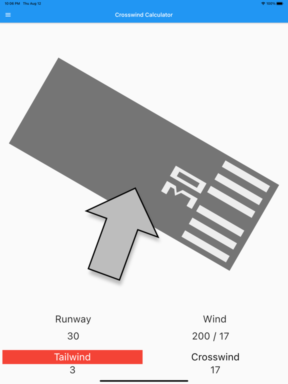 Crosswind Calculator screenshot 2