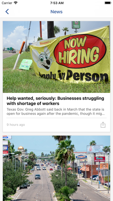 The Valley Morning Star Screenshot