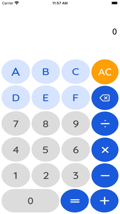 Hexadecimal calc