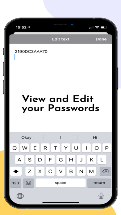 WatchPass - Password Manager Screenshot