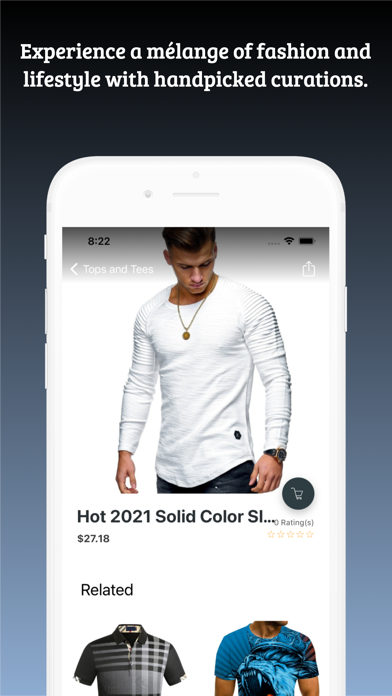 Men Clothes Shopping Online Screenshot