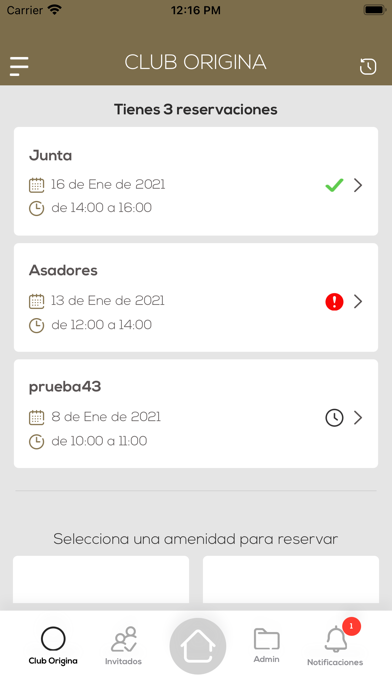 Origina Residencial Screenshot