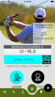 los canales de plottier golf iphone screenshot 3