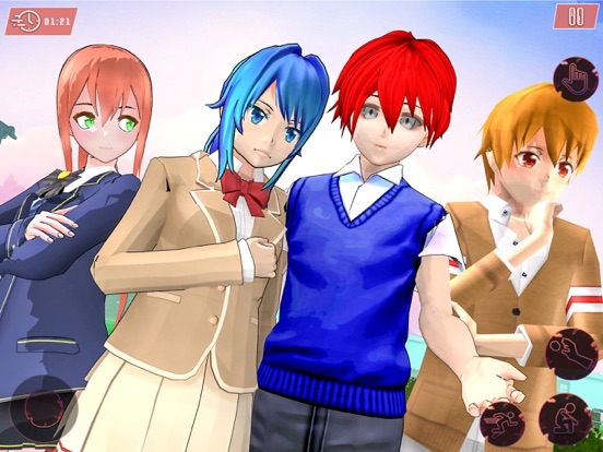 Screenshot #6 pour Anime Girl Lycée 2021