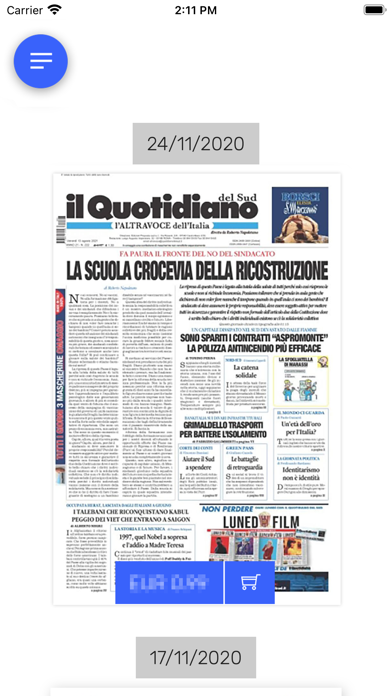 Quotidiano del Sud Screenshot