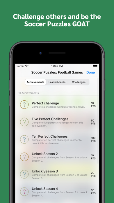 Soccer Puzzles: Football Quiz Screenshot