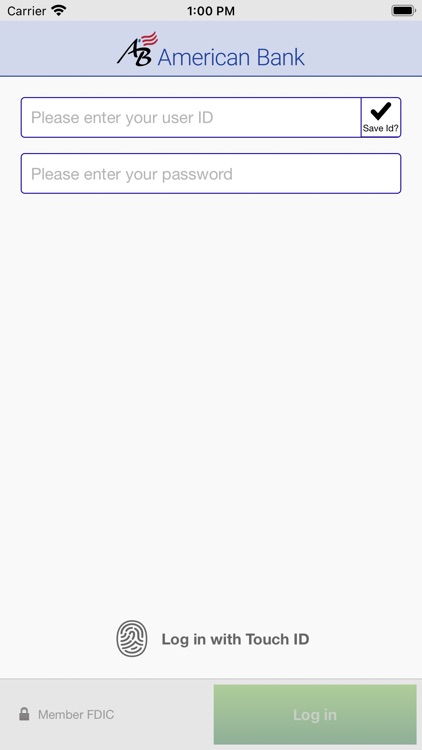 American Bank Baxter Business