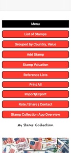 My Valuable Stamp Collection screenshot #2 for iPhone