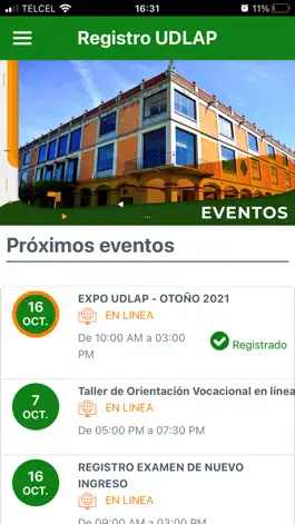 Game screenshot Registro Candidatos UDLAP hack