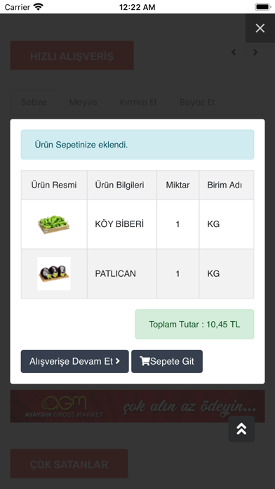 Ayaydın Gross Market Screenshot