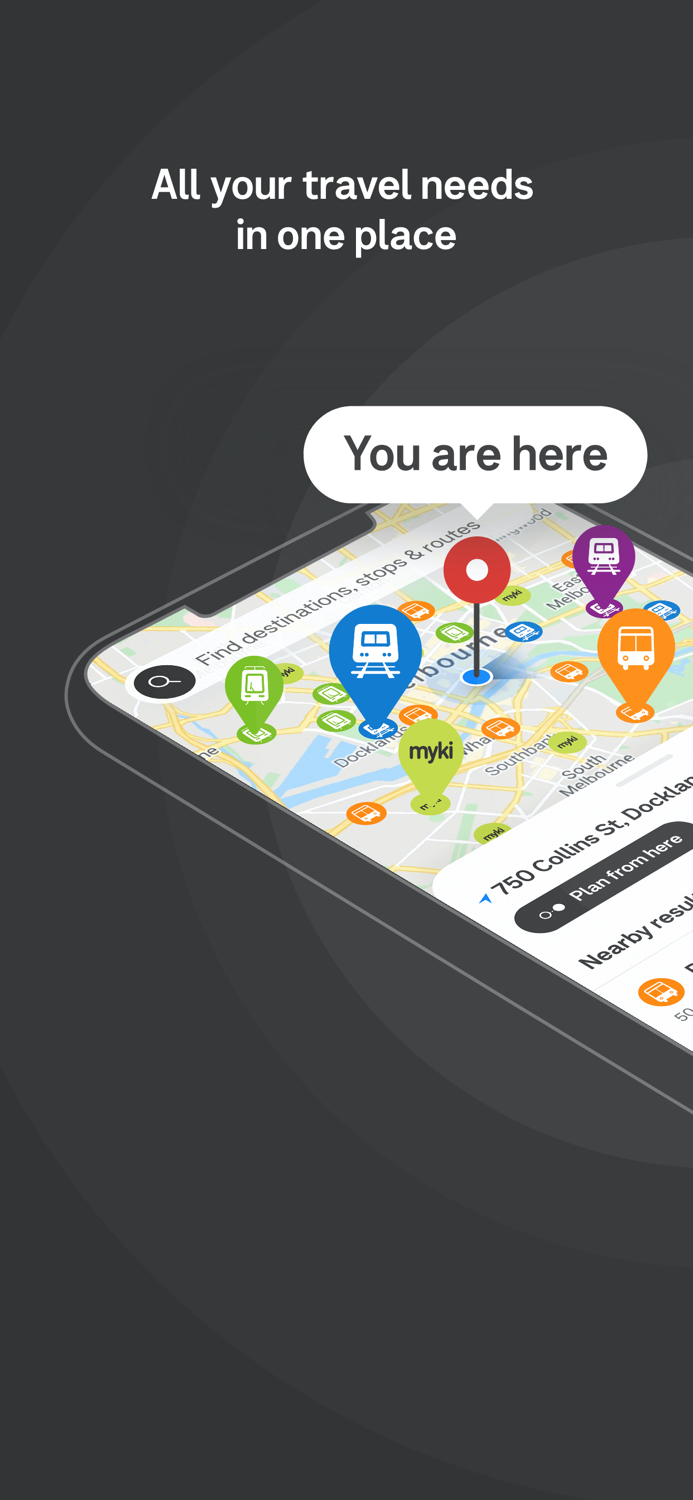 Public Transport Victoria app