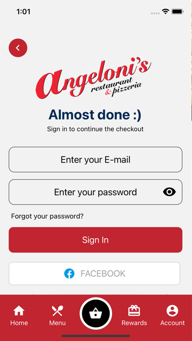 Angelonis Pizzeria Screenshot