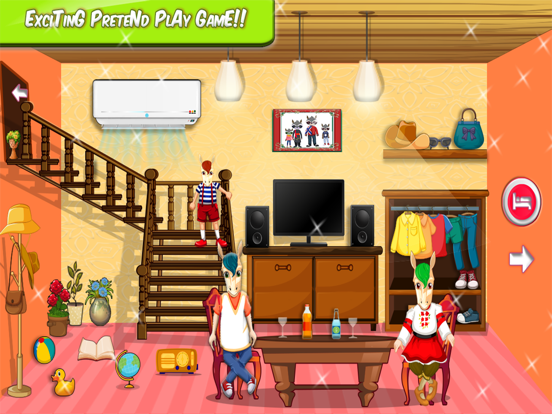 Pretend My Squirrel Pet Care iPad screenshot
