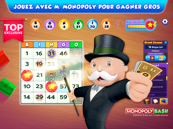 Screenshot #4 pour Bingo Bash HD feat. MONOPOLY