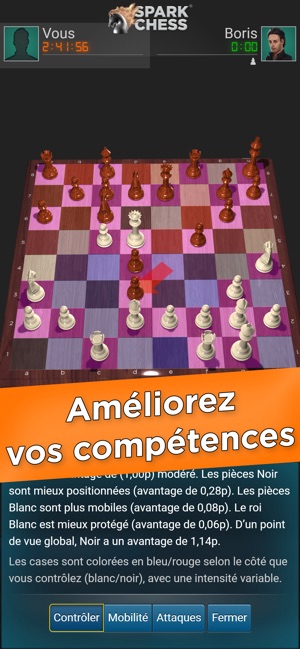 Télécharger SparkChess Lite pour iPhone / iPad sur l'App Store (Jeux)