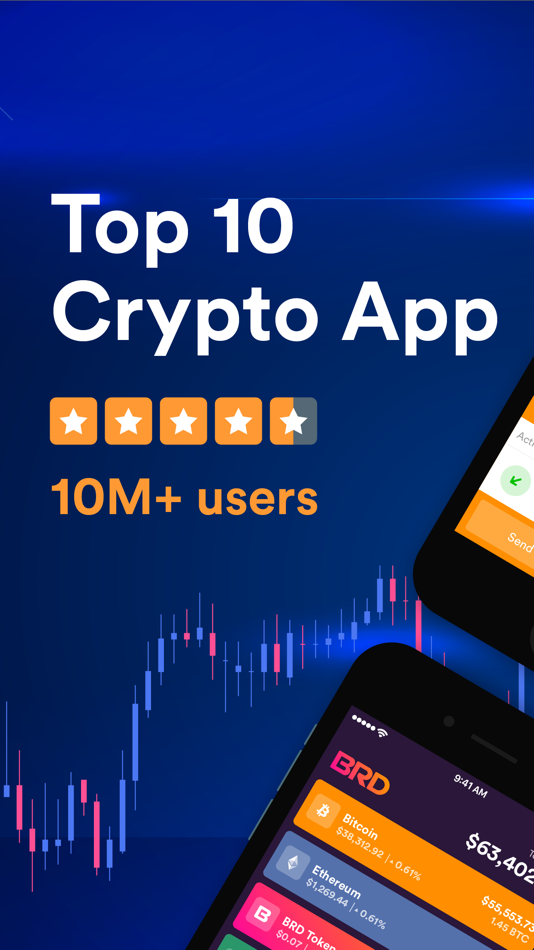 #1. BRD Bitcoin Wallet (iOS) 由: breadwallet LLC