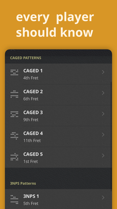 ScaleBank: Guitar Scales Screenshot