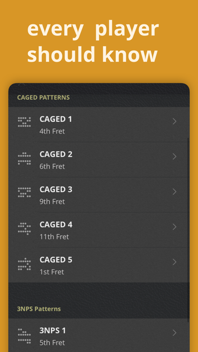 Screenshot #2 pour ScaleBank: Guitar Scales