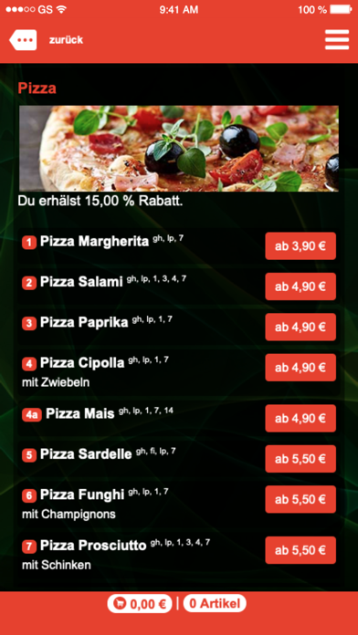 Pizza Olala Krefeld Screenshot