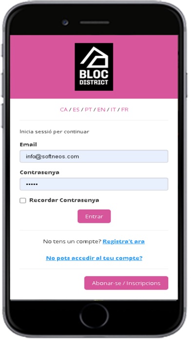 BlocDistrict Screenshot