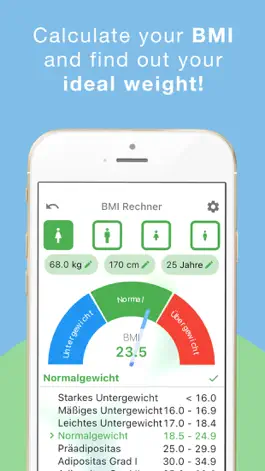 Game screenshot BMI-Calculator: Weight Tracker apk