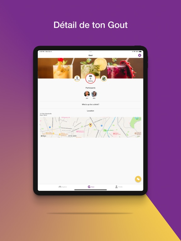 Screenshot #6 pour Gout: Find Events